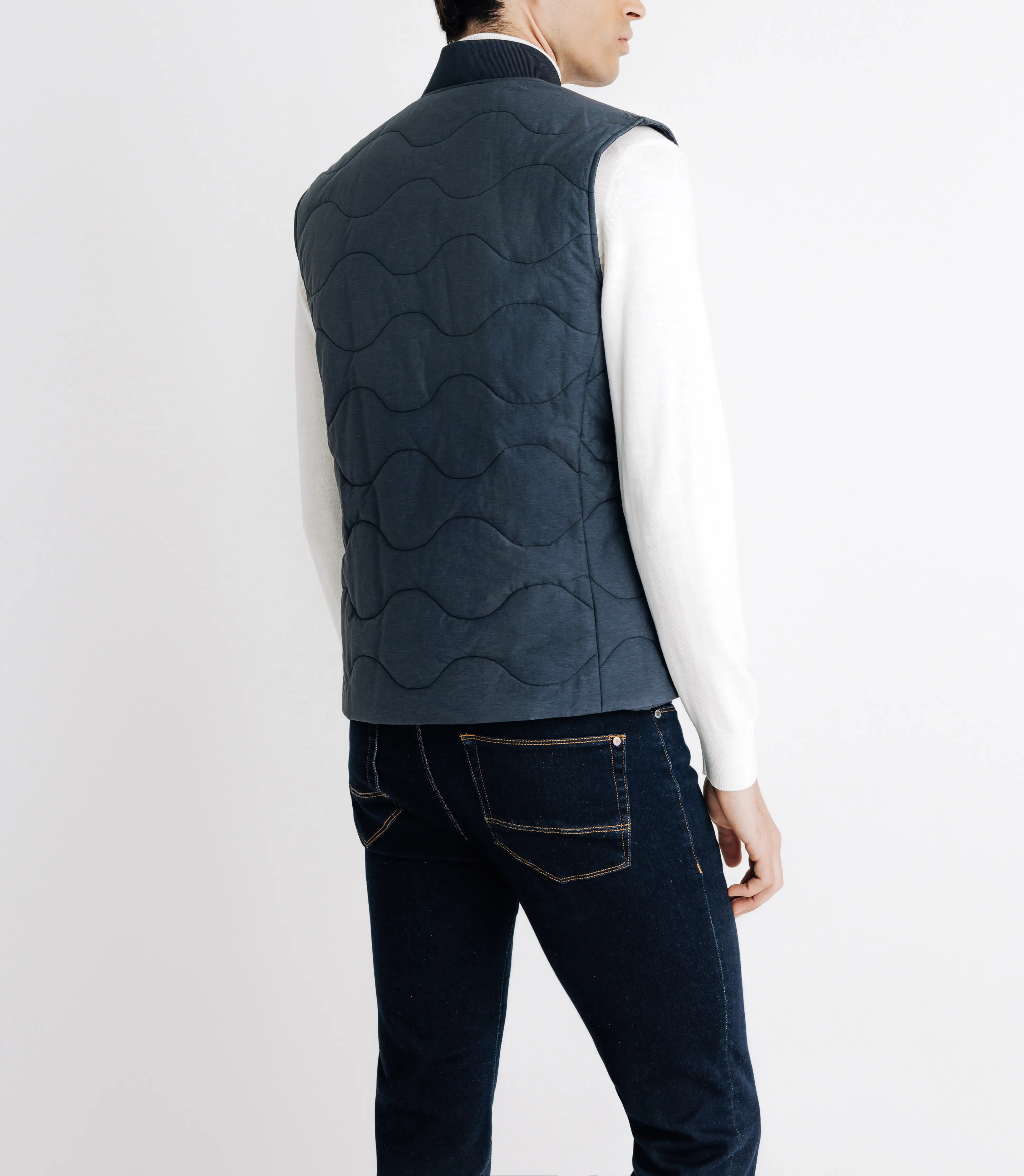 Manteau trench marine - IZAC