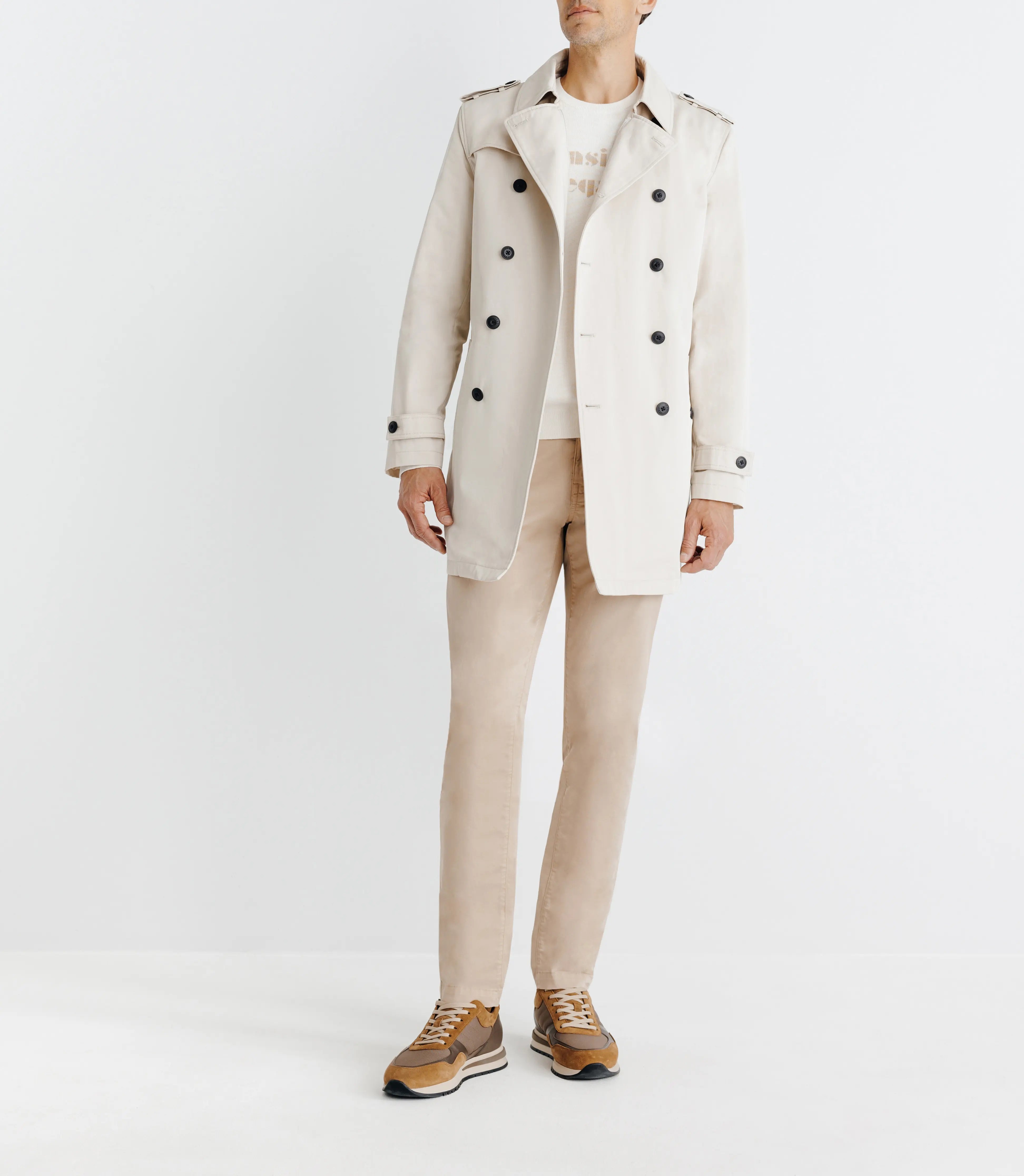 Manteau trench beige - IZAC