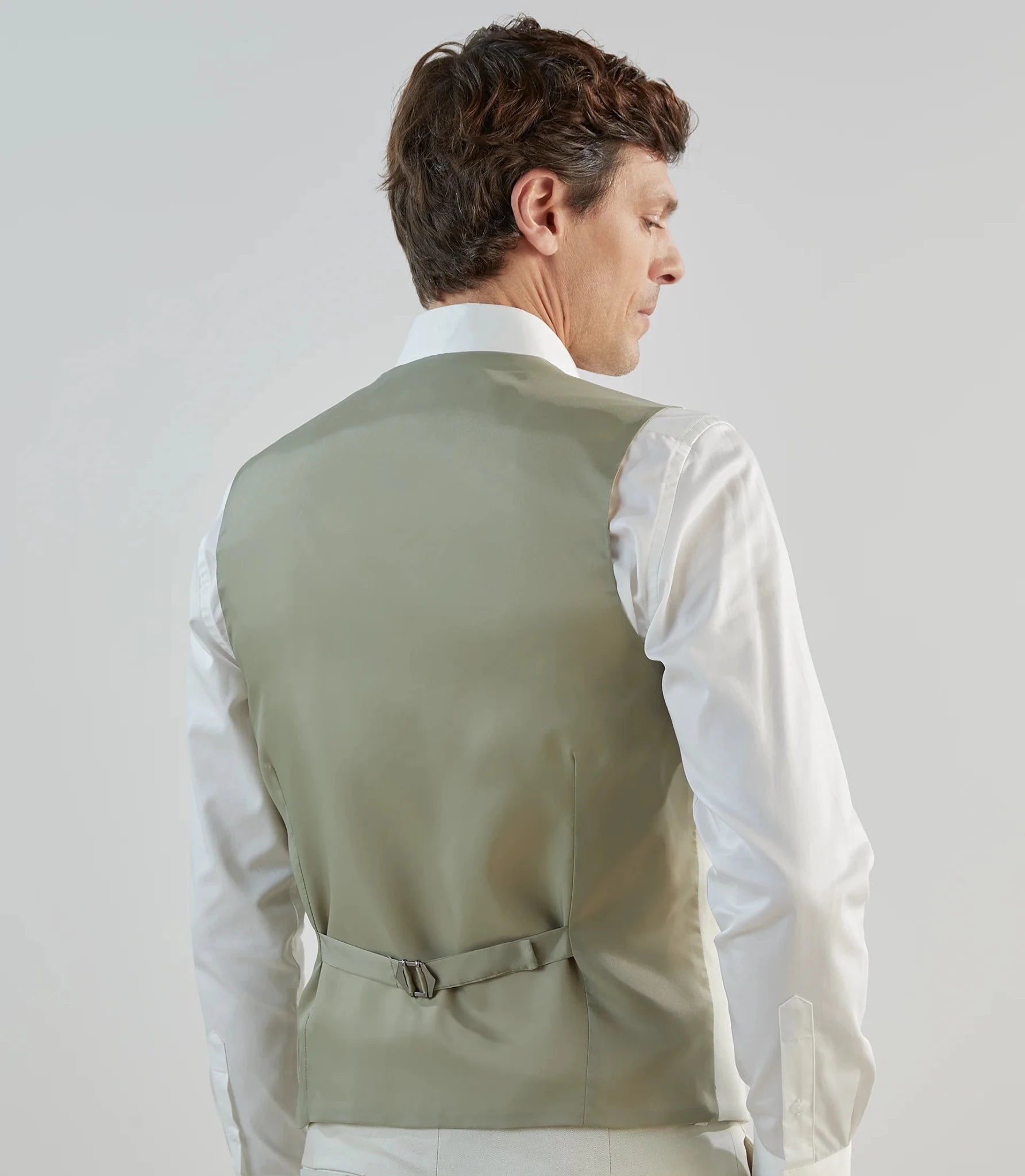 Costume 3 pièces cérémonie vert clair - IZAC