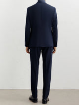 Navy 2-button suit