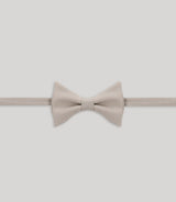 Nœud papillon uni beige - IZAC