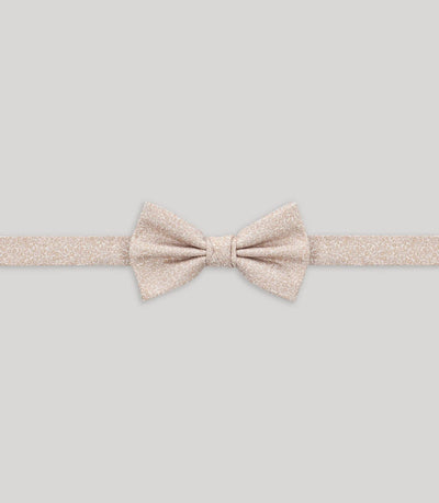 Nœud papillon fantaisie beige - IZAC