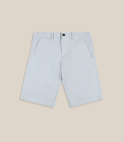 Bermuda armuré bleu - IZAC