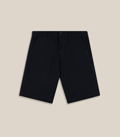 Bermuda coton stretch marine - IZAC