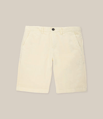 Bermuda coton stretch jaune - IZAC