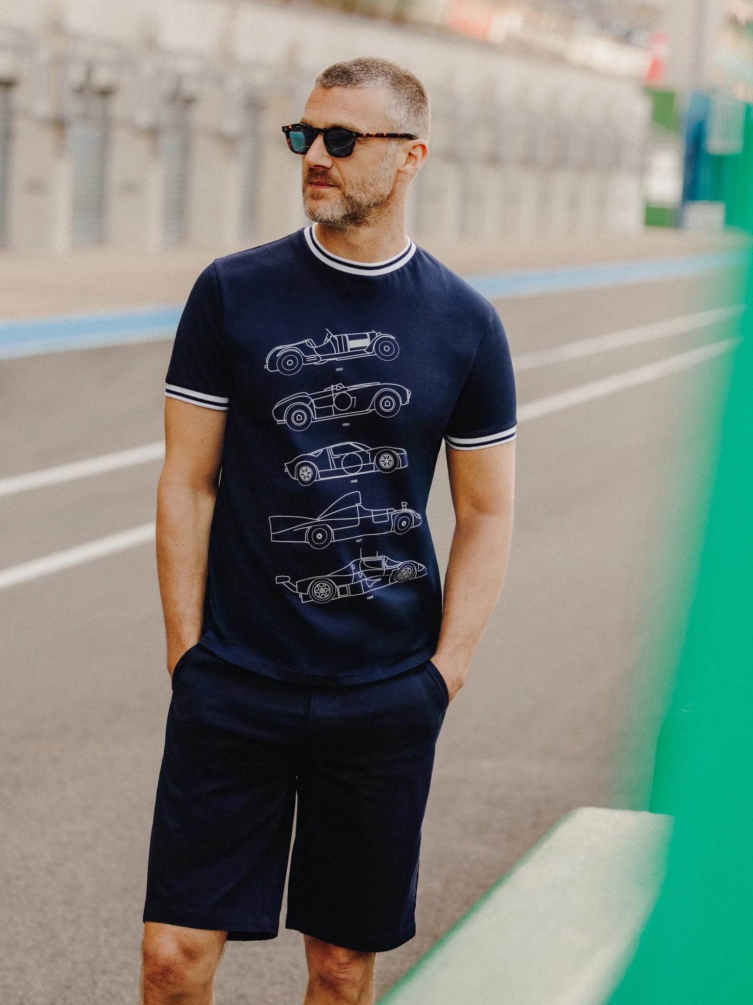Bermuda chino marine 24h Le Mans - IZAC