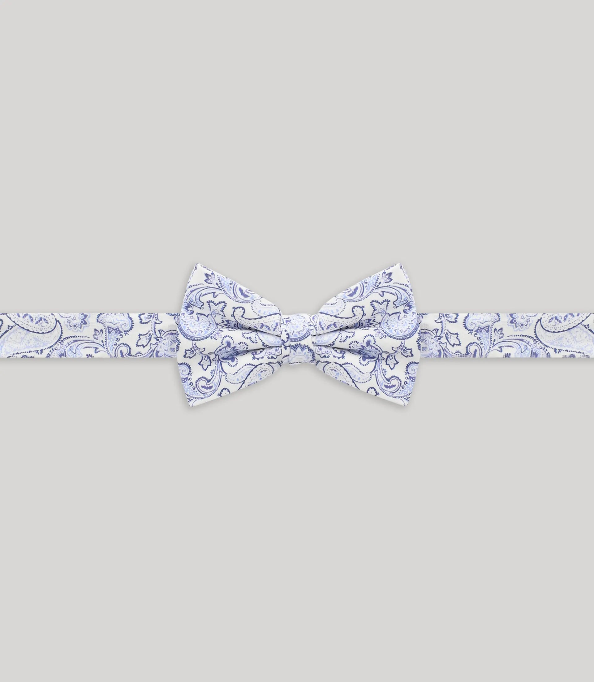 Noeud papillon fantaisie blanc - IZAC