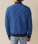 Carat" royal blue quilted teddy