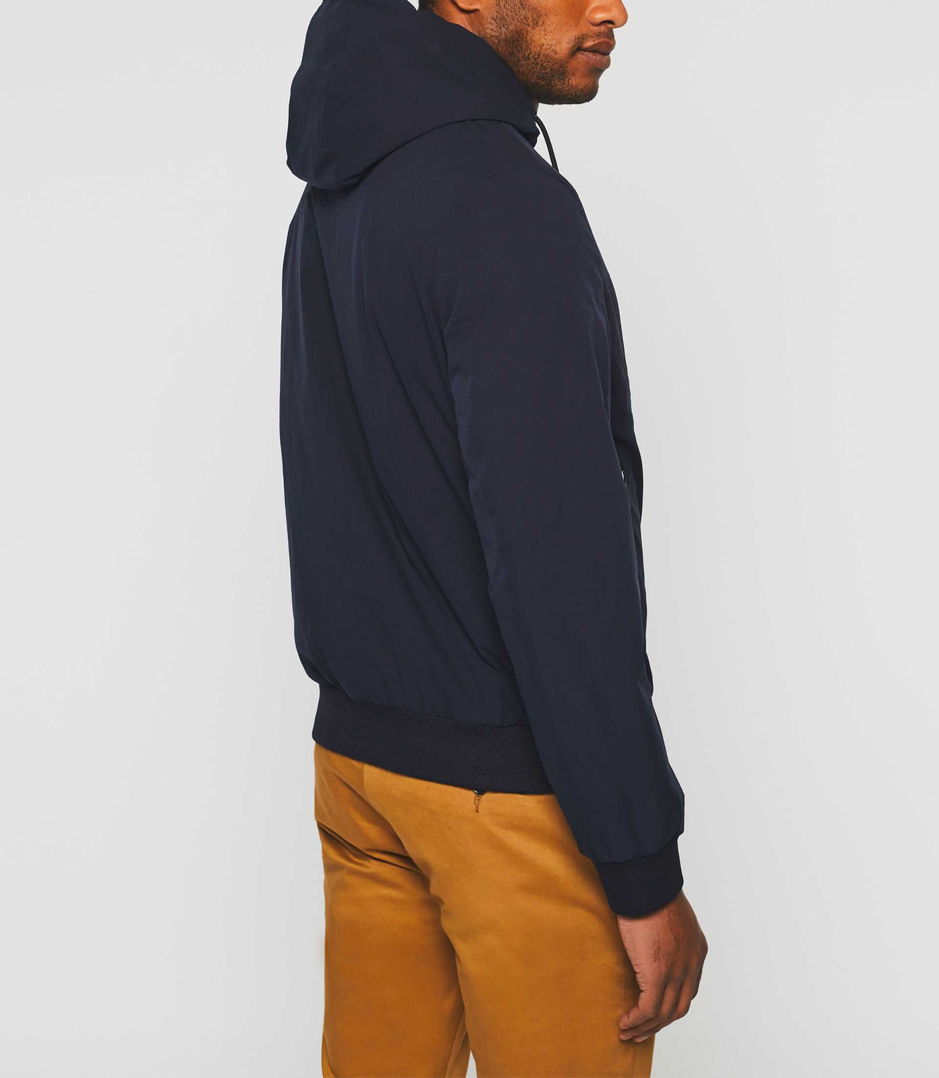 Blouson à capuche marine "Rollin" - IZAC