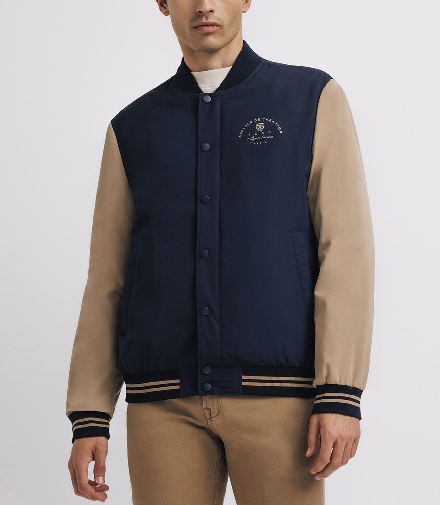 Blouson teddy sport marine