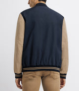 Blouson teddy sport marine