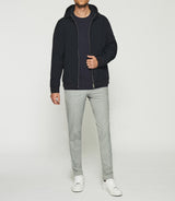 Technical hooded jacket navy ROMI