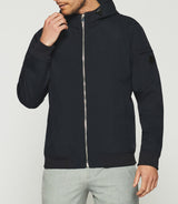 Technical hooded jacket navy ROMI