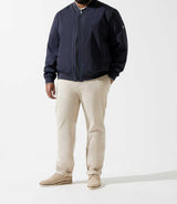 Navy teddy jacket RONBT