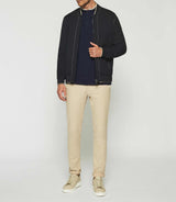 Blouson teddy marine RON - IZAC