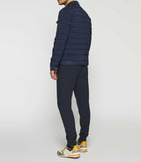 Navy quilted jacket ROX