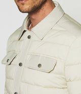 Blouson matelassé beige mastic ROX