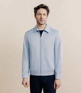 Sky shirt collar jacket