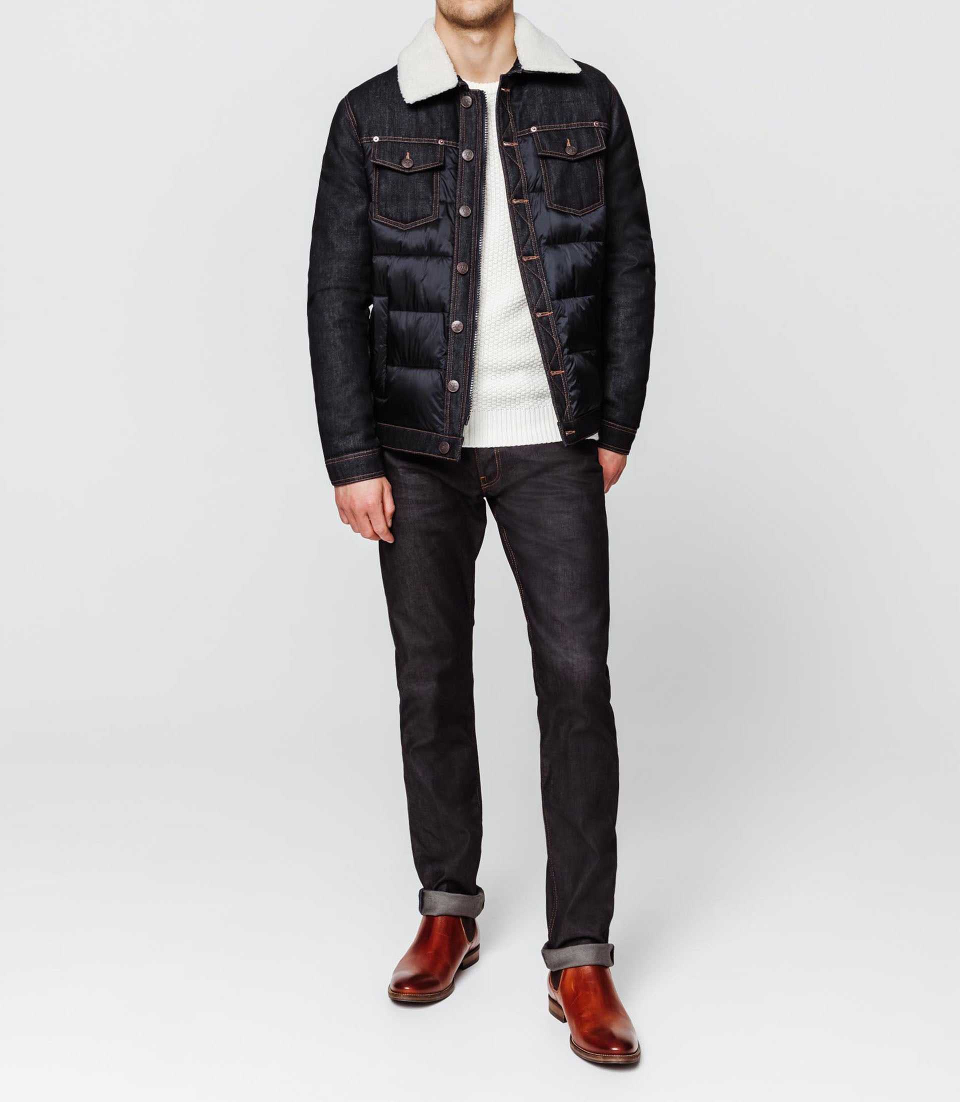 Blouson denim marineIZAC