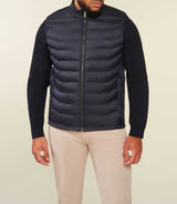 Sleeveless down jacket navy MIDORIBT