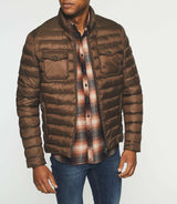 Brown long sleeve down jacket MIGWEL