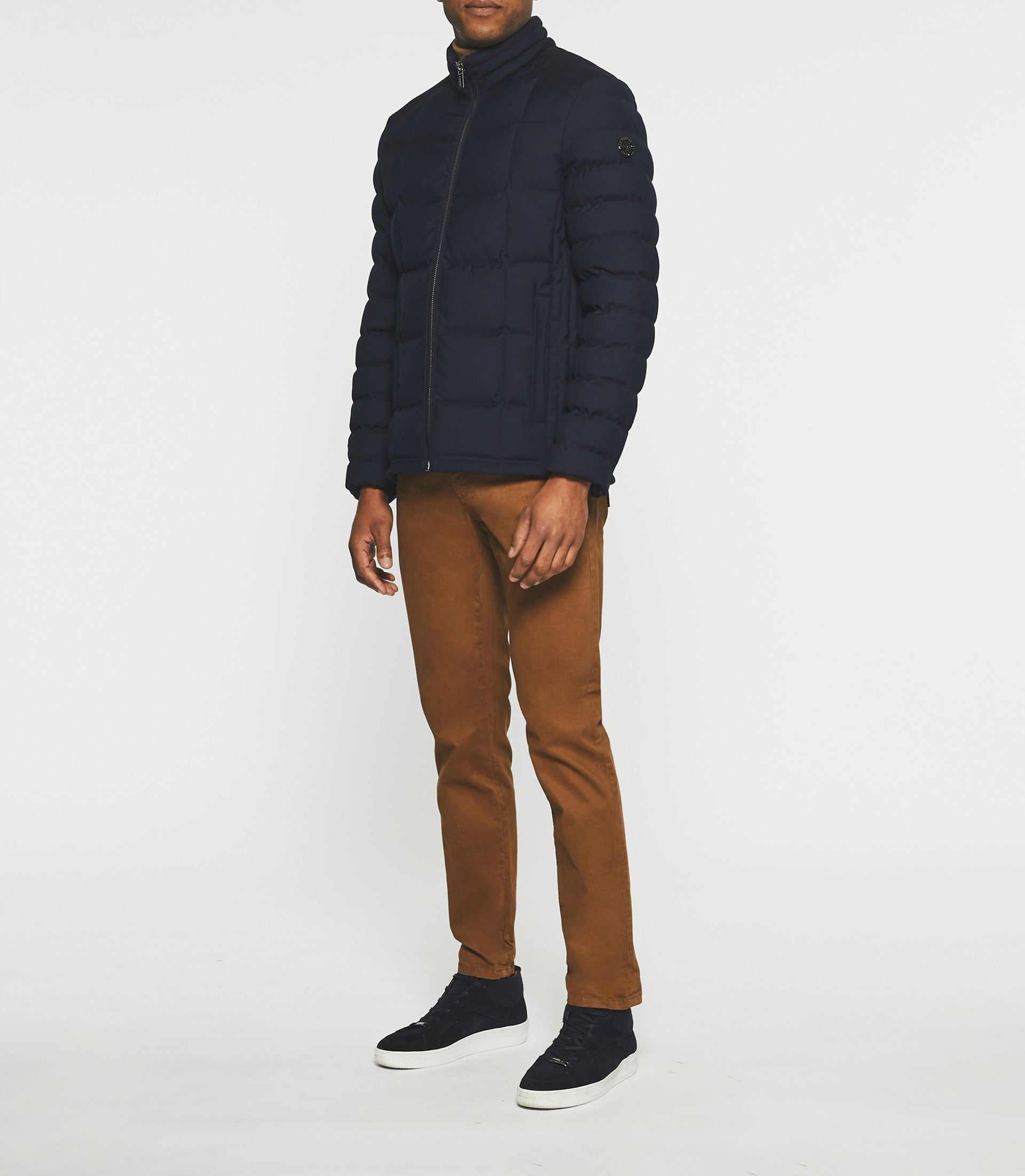 MINH navy quilted jacket