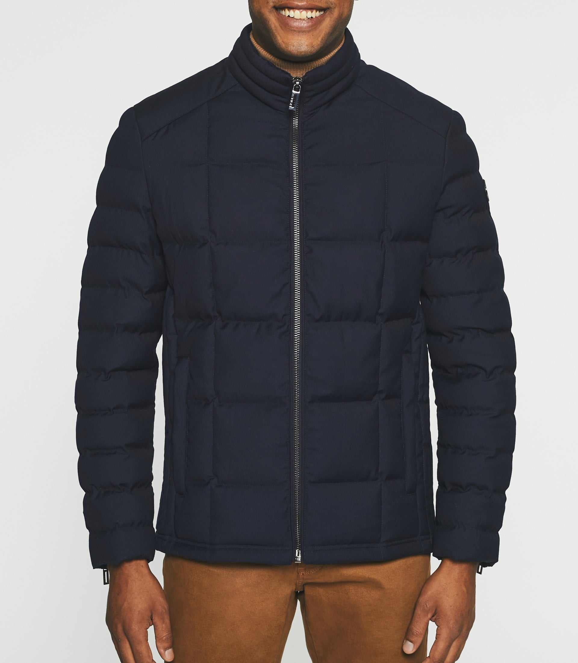 MINH navy quilted jacket