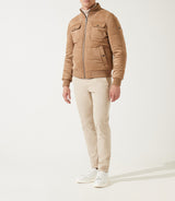 Blouson teddy matelasse beige MEMPHIS - IZAC