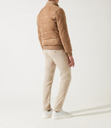 Blouson teddy matelasse beige MEMPHIS - IZAC