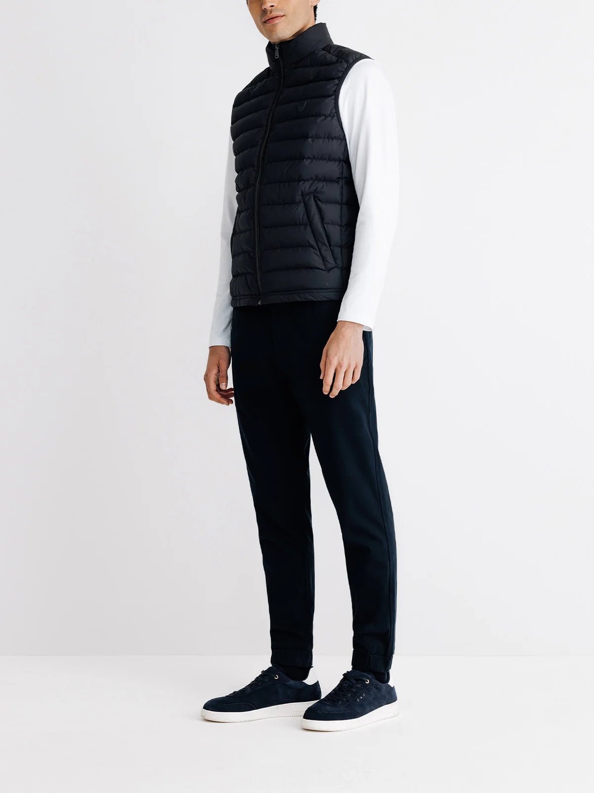 Doudoune sans manche marine - IZAC