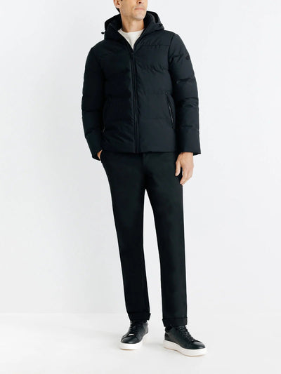 Doudoune courte noir - IZAC