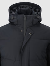 Doudoune longue marine - IZAC