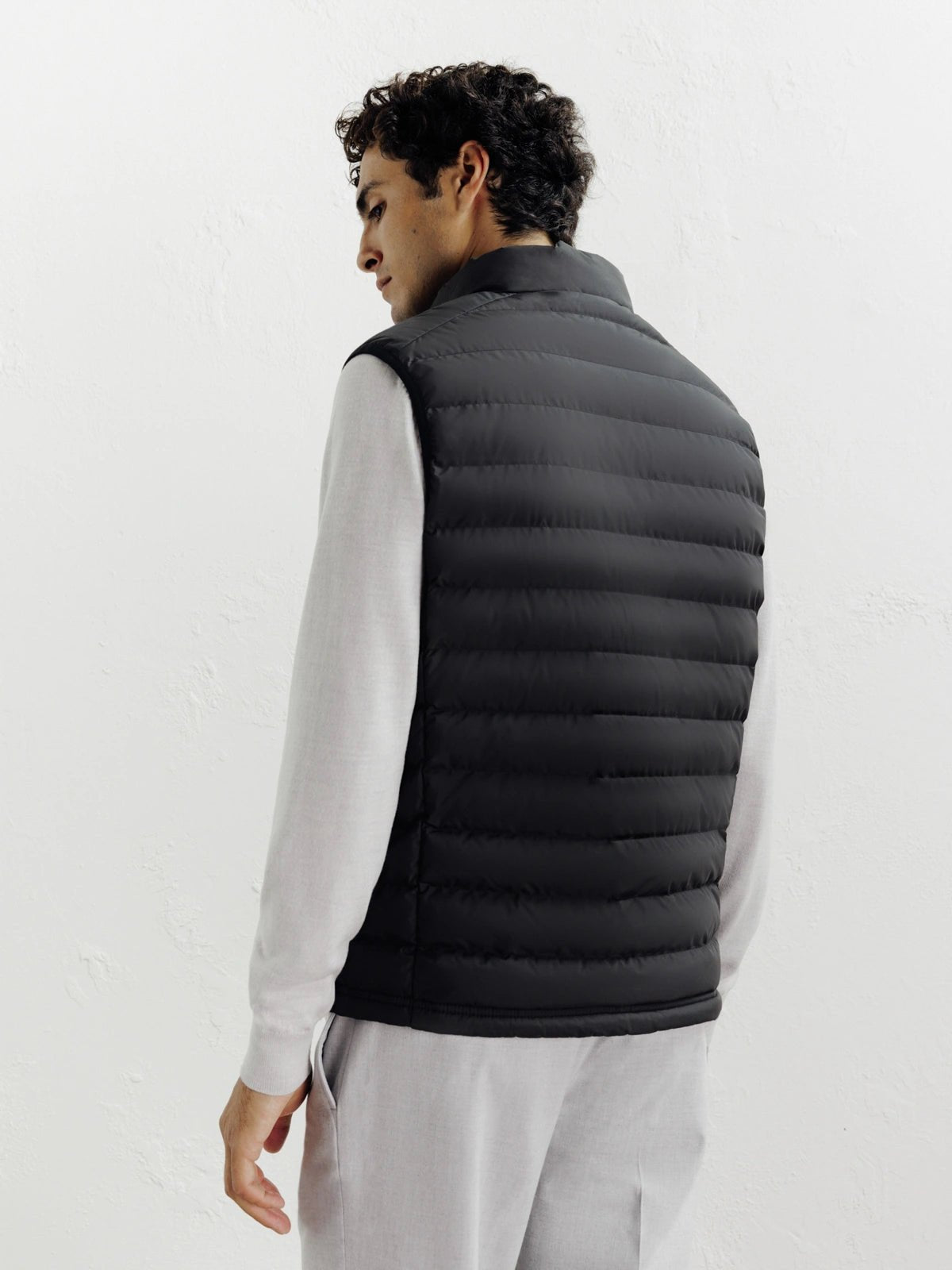 Doudoune légère sans manche noire - IZAC