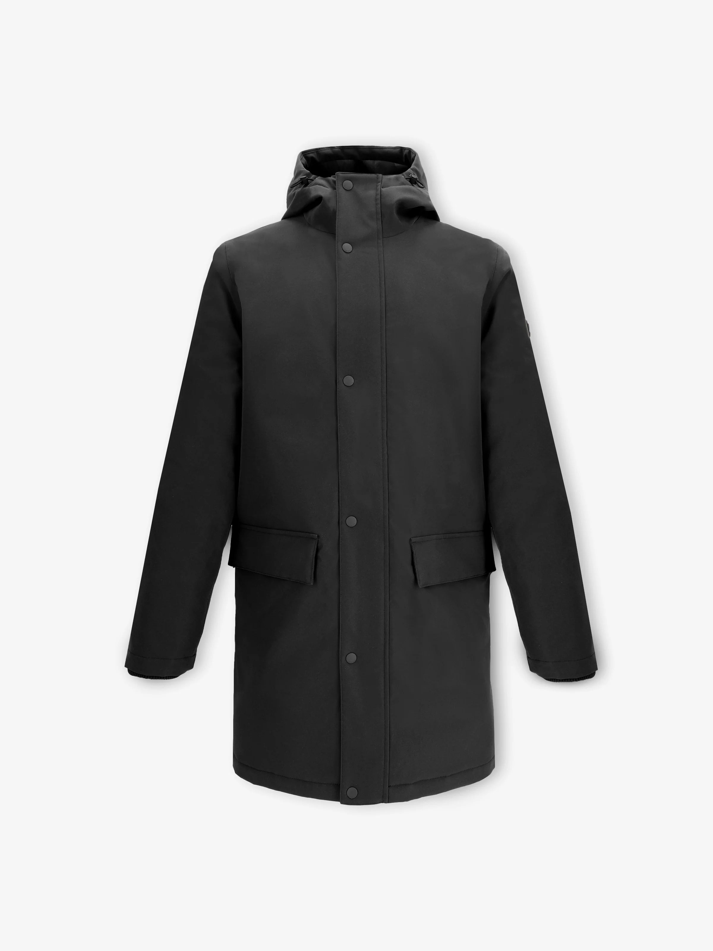 Parka longue noire - IZAC