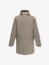 Parka longue taupe - IZAC