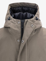 Parka longue taupe - IZAC