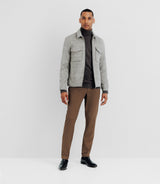 Gray wool jacket