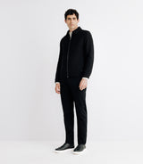 Blouson en laine noir - IZAC