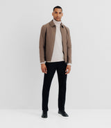 Taupe wool jacket