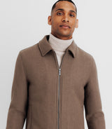 Taupe wool jacket