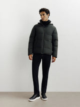 Doudoune courte kaki - IZAC