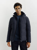 Doudoune courte marine - IZAC