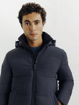 Doudoune courte marine - IZAC