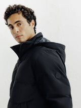 Doudoune courte noire - IZAC