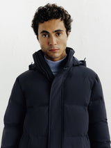 Doudoune longue marine - IZAC