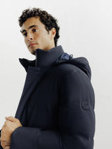 Doudoune longue marine - IZAC