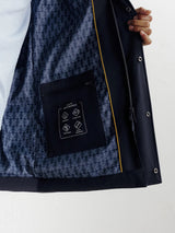 Doudoune longue marine - IZAC