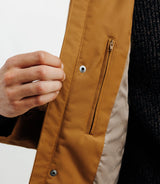 Parka légère à capuche camel - IZAC