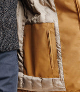 Parka légère à capuche camel - IZAC