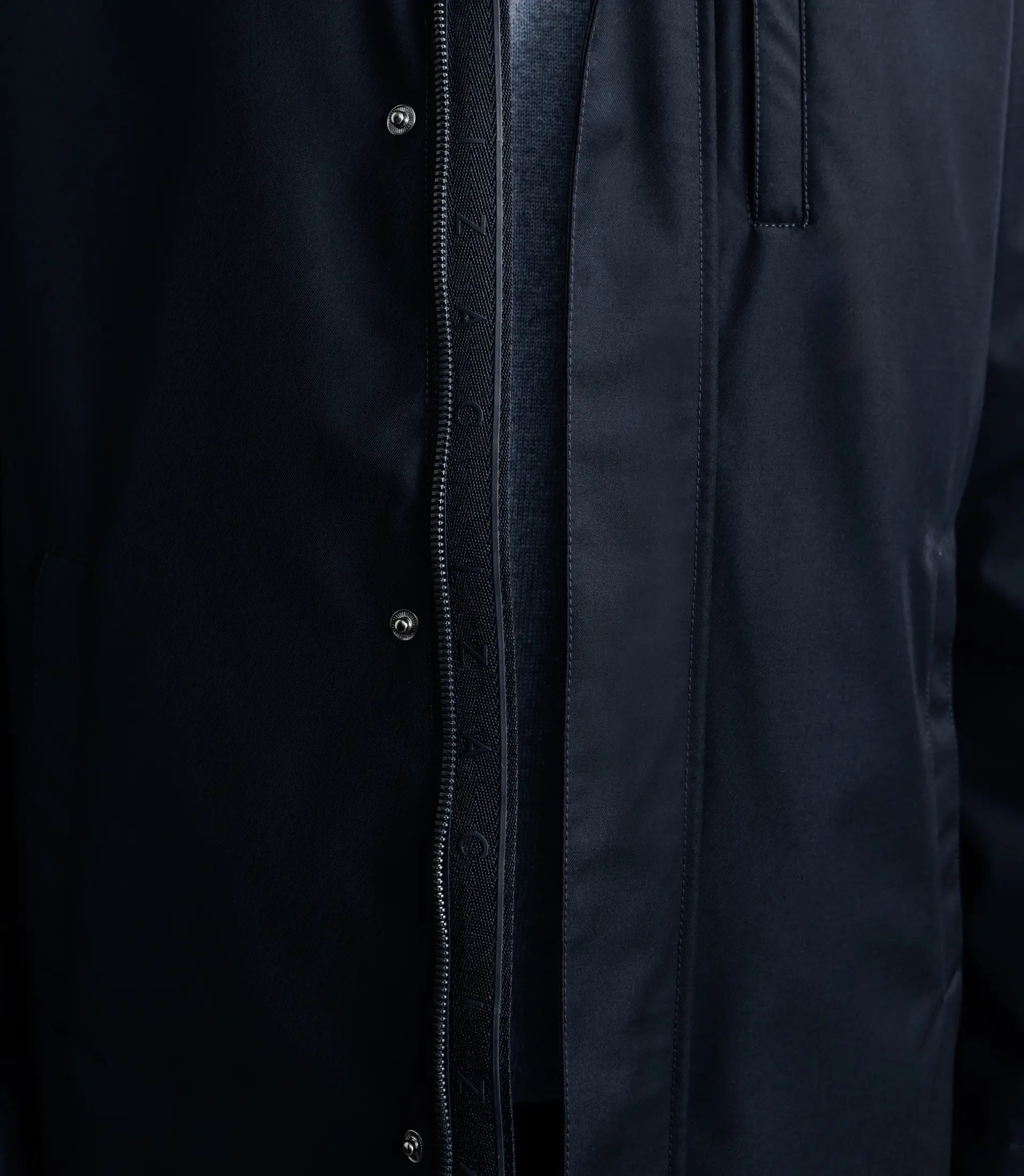 Parka légère à capuche marine - IZAC